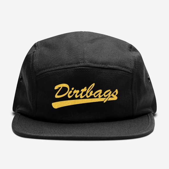 Team Fans Other - NEW Long Beach State Dirtbags Logo 5 Panel Camper Strapback Hat BLACK